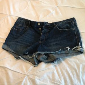 Urban outfitters BDG dark wash cutoff shorts